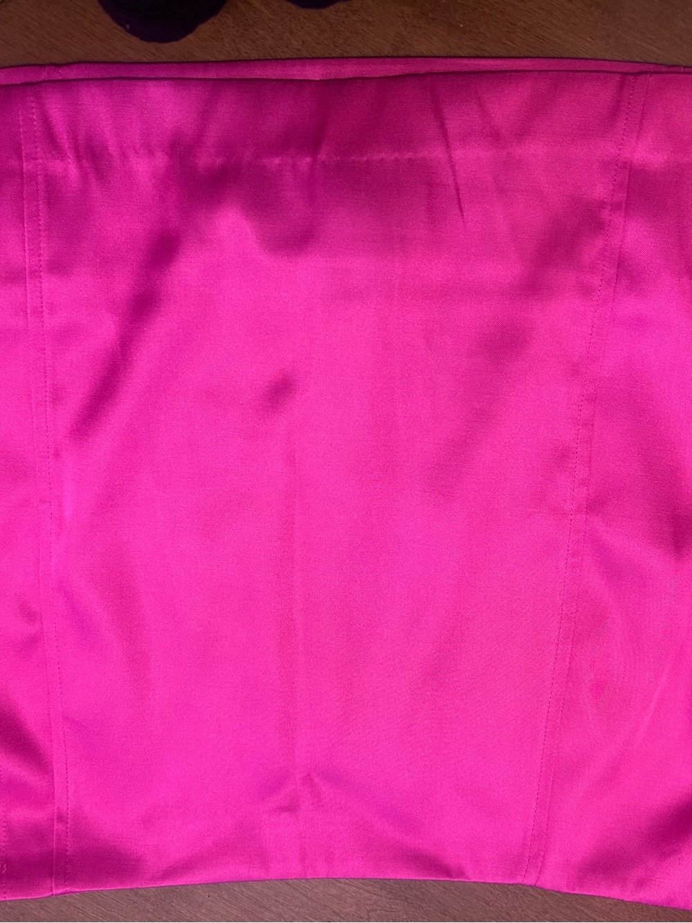 H&M Bright Pink Satin Mini skirt